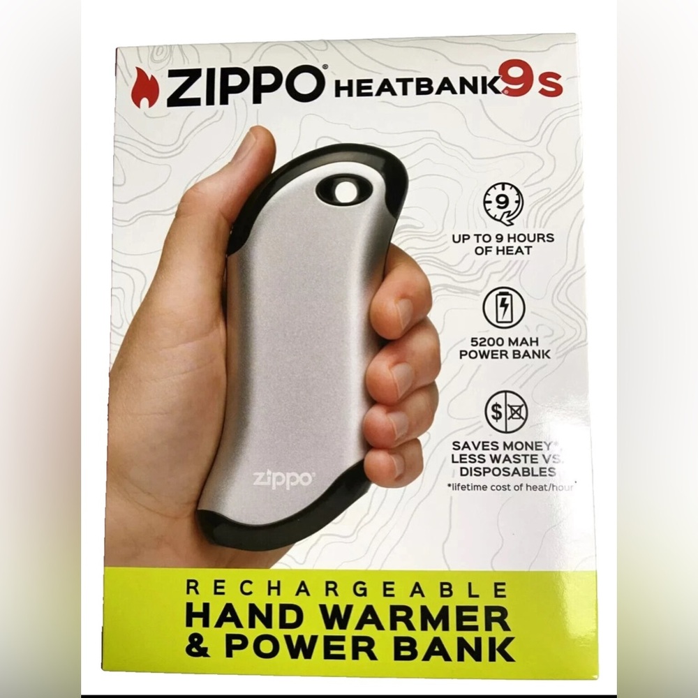 Zippo HeatBank 9s Hand Warmer and Power Bank
